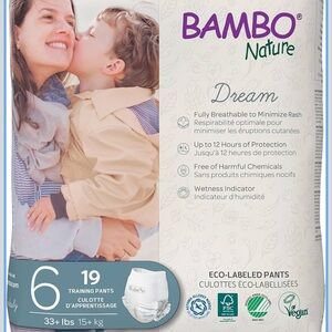 Abena Bambo pull up training pants in size 6 19 33+ lbs